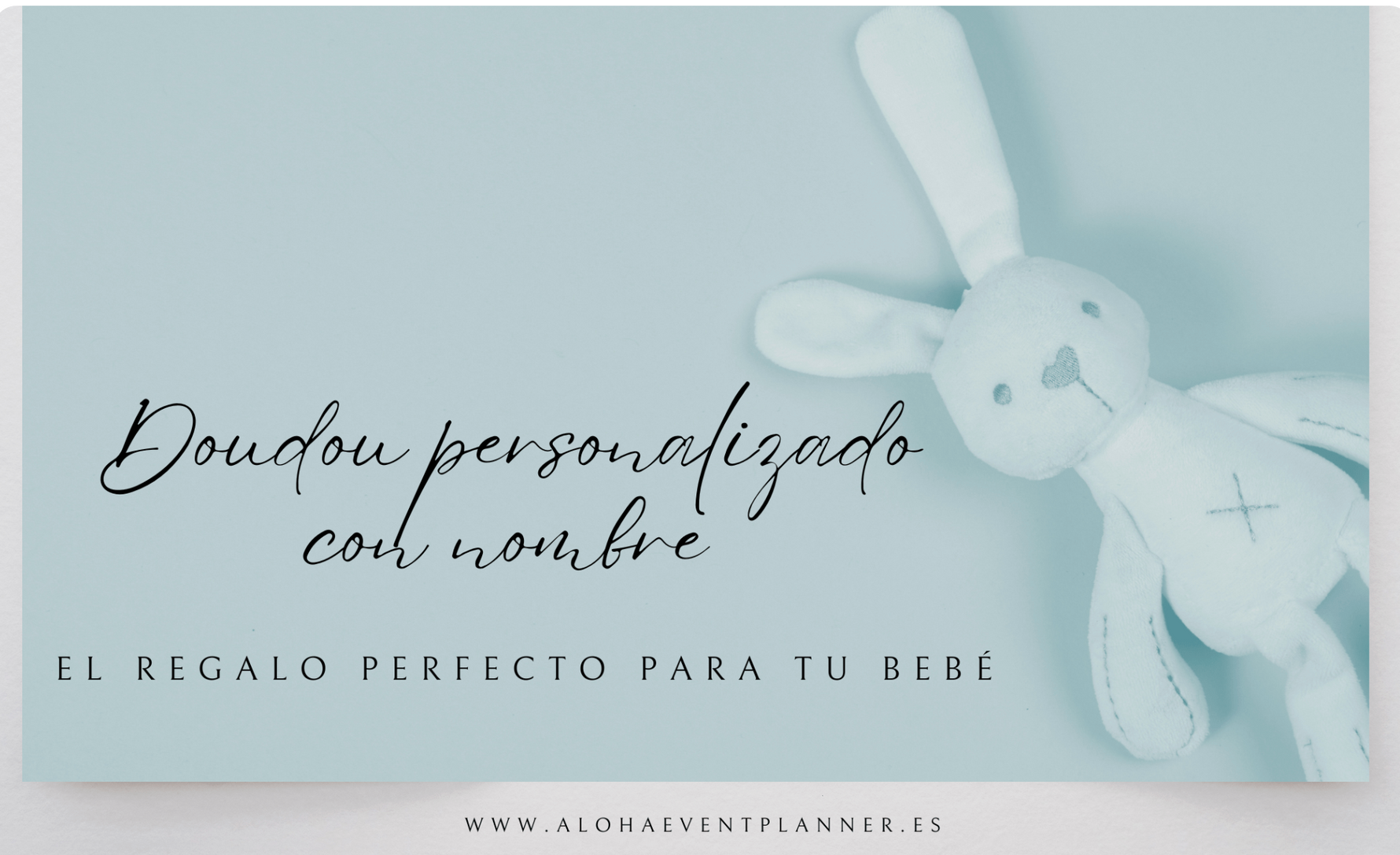 Doudou personalizado con nombre