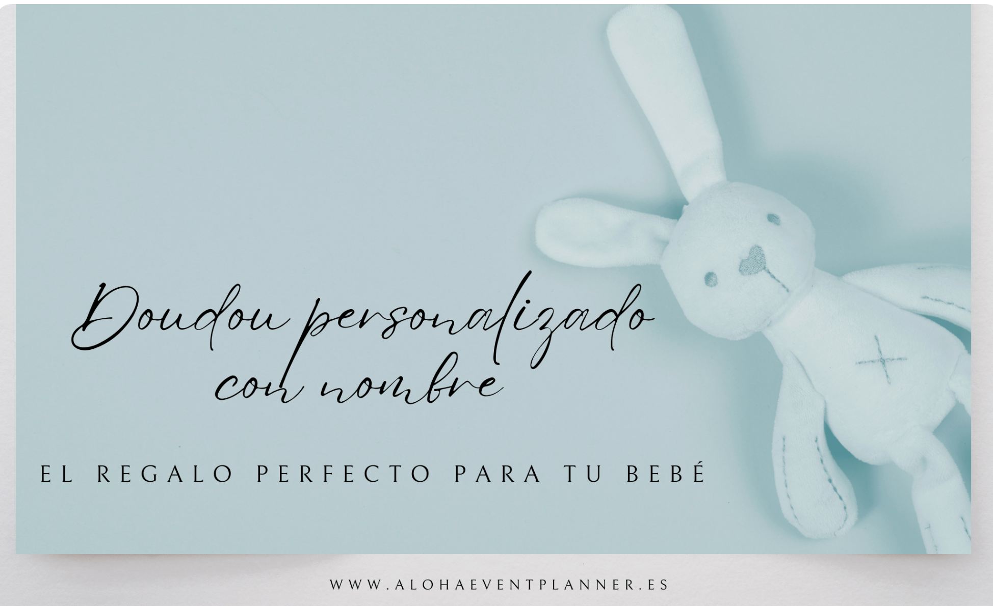 Doudou personalizado con nombre