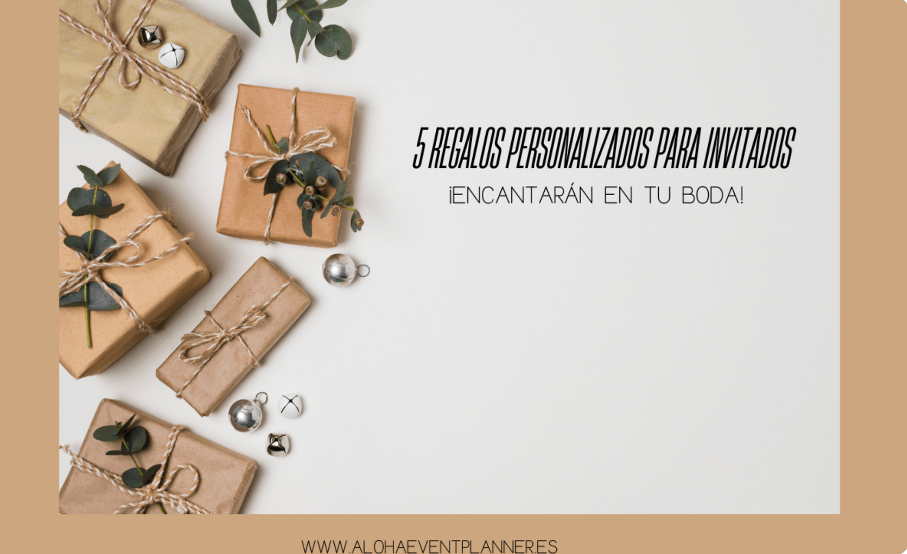 5 Regalos Personalizados que Encantarán a los Invitados de tu Boda