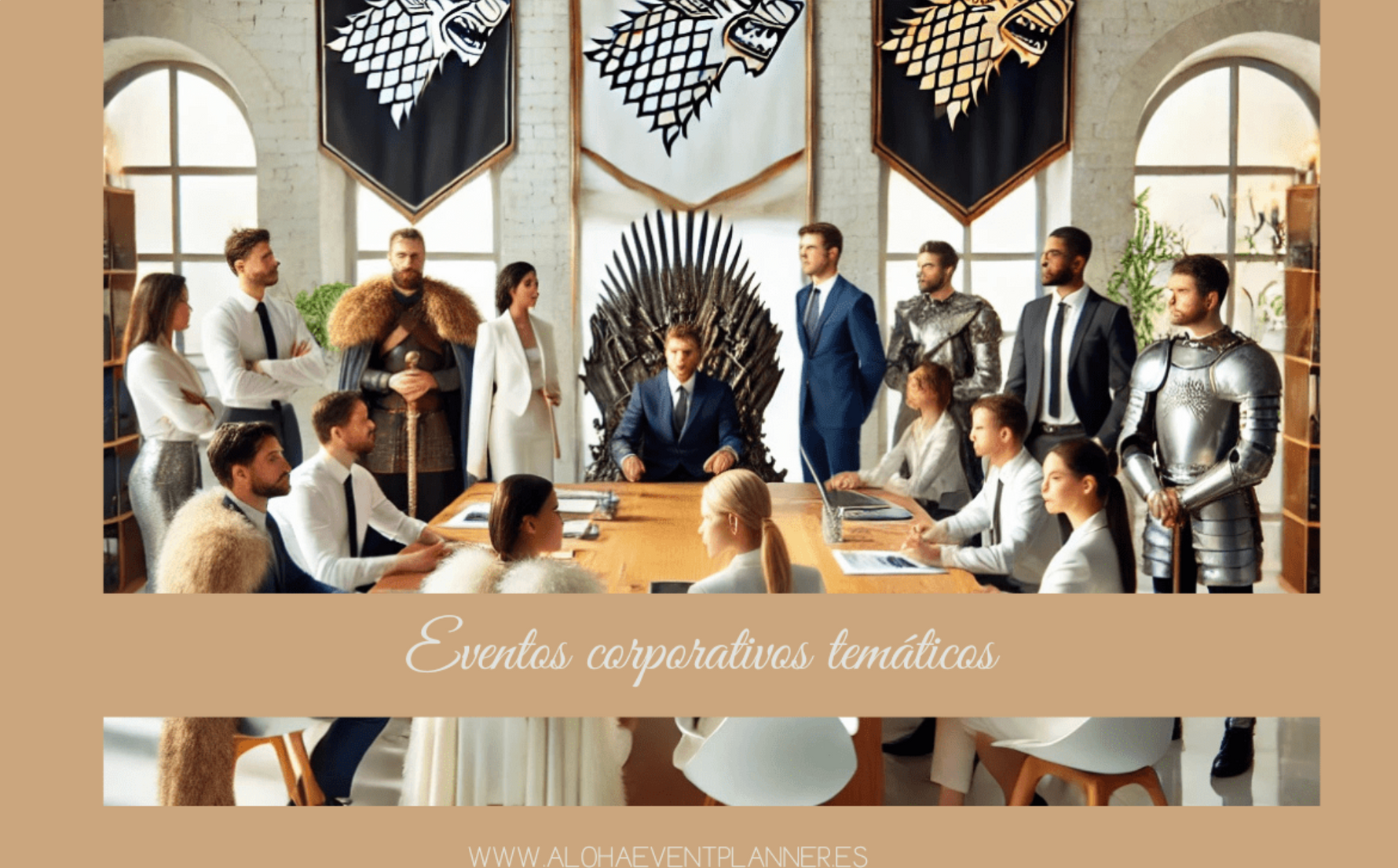 Eventos corporativos temáticos: cómo diseñar actividades inspiradas en series famosas