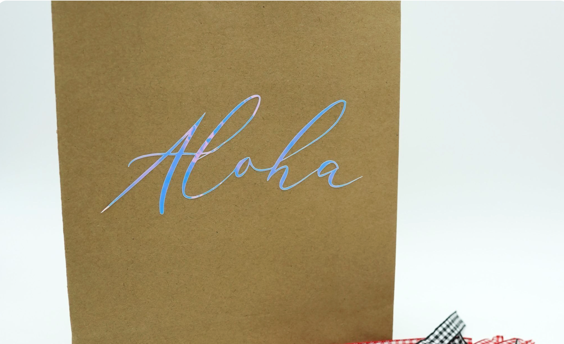 Pulseras Vichy con inicial