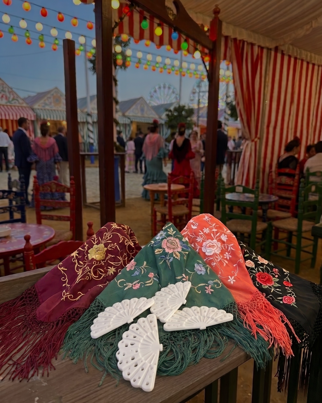 Broche de Abanico - Especial Feria | Aloha