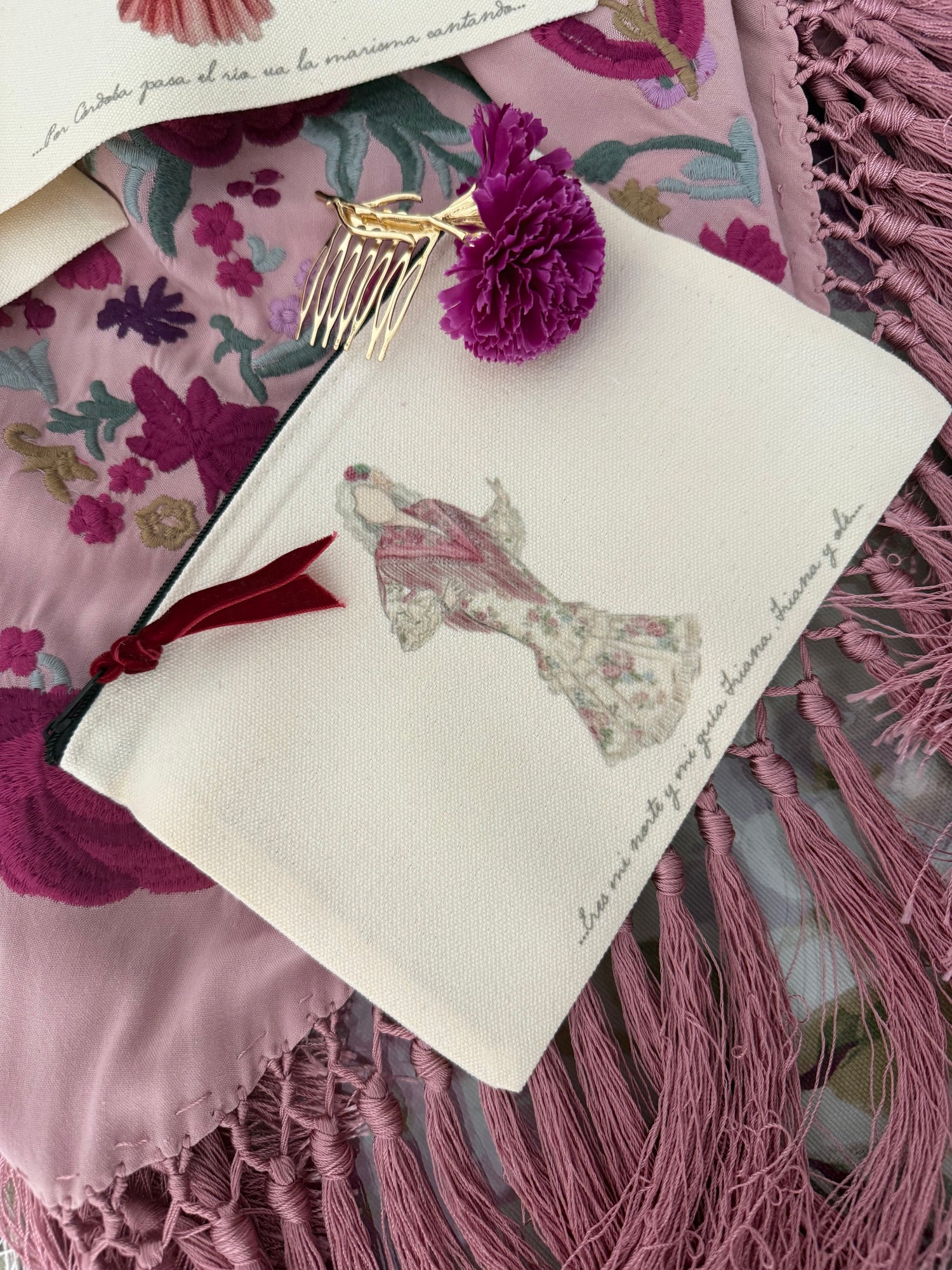 Neceser Personalizado Albero - Detalle Flamenca