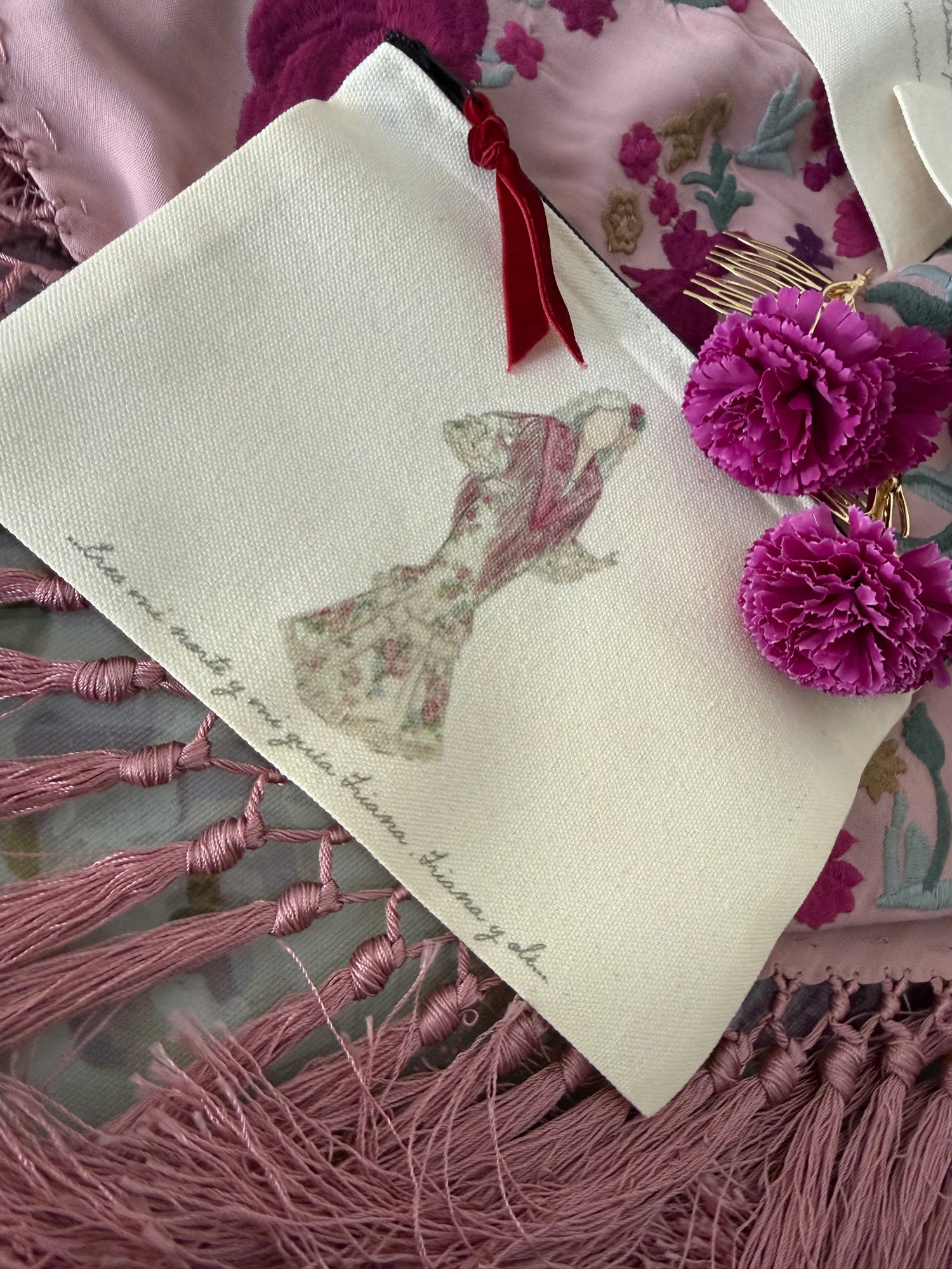 Neceser Personalizado Albero - Detalle Flamenca