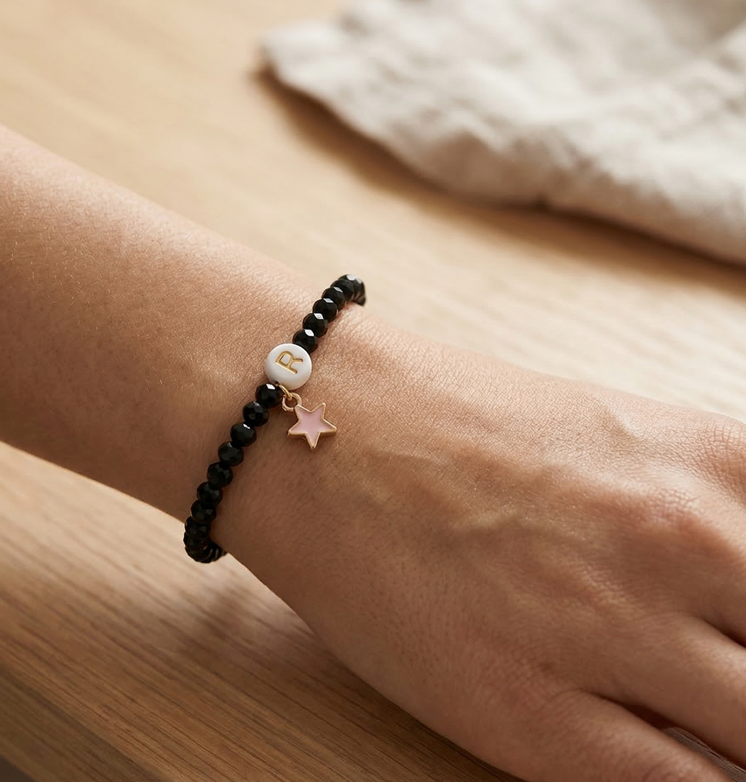 Pulsera turmalina negra